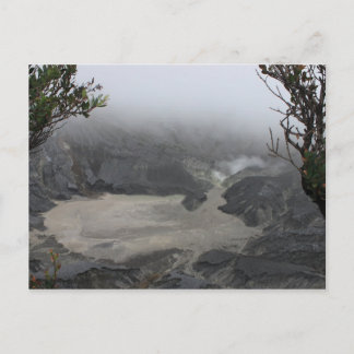 Cartão Postal Vulcão Ativo, Indonésia Bandung