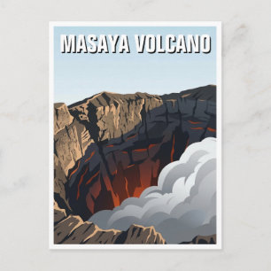 Cartão Postal Vulcão Masaya