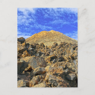 Cartão Postal Vulcão Monte Teide em Tenerife