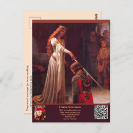 Cartão Postal Vykort — Connect, Knight