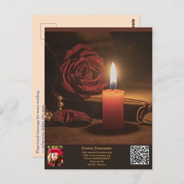 Cartão Postal Vykort — Connect, Legend (Frente/Verso)