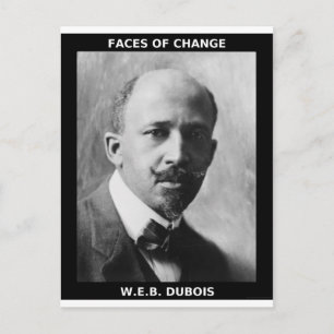 CARTÃO POSTAL W.E.B. DUBOIS