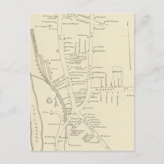 Cartão Postal W Líbano PO (Frente)