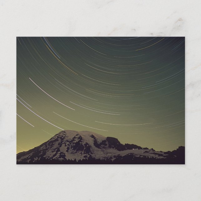 Cartão Postal WA, Mount Rainier National Park, Mount Rainier, (Frente)