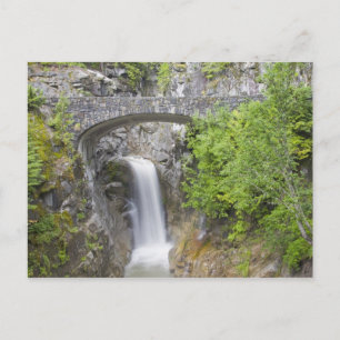 Cartão Postal WA, Parque Nacional Mount Rainier, Christine Falls