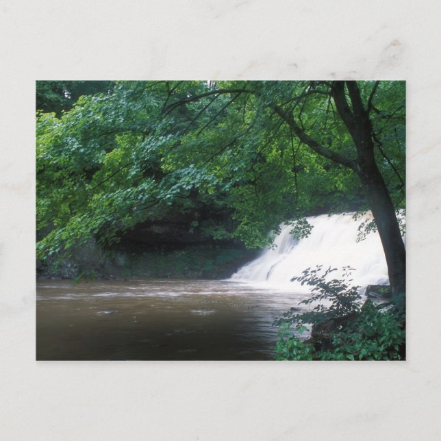 Cartão Postal Wadsworth Falls Connecticut (Frente)
