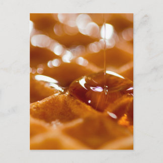 Cartão Postal Waffle