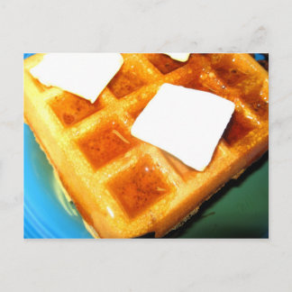 Cartão Postal Waffles Elétricos