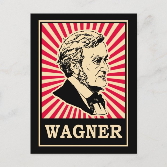 Cartão Postal Wagner (Frente)