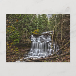 Cartão Postal Wagner Falls, Munising, Michigan