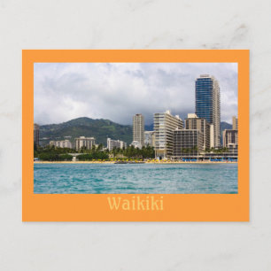 Cartão postal Waikiki