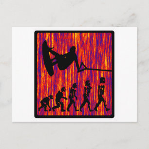 Cartão Postal Wakeboard Evolui Sempre