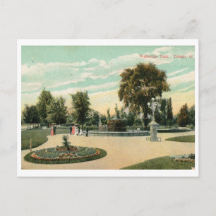 Cartão Postal Walbridge Park, Toledo, Ohio Vintage