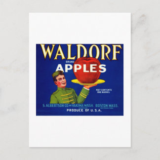 Cartão Postal Waldorf Apples