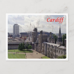 Cartão Postal Wales - Cardiff -