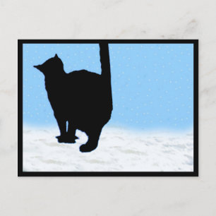 Cartão Postal Walk de inverno