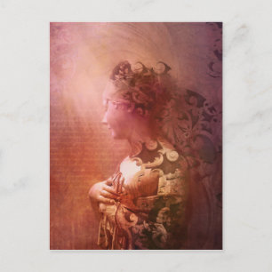 Cartão postal Wall Flower