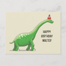 Walter o Dinossauro de Pescoço Longo