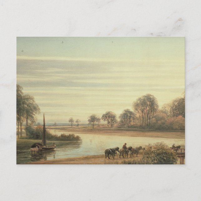 Cartão Postal Walton on Thames (Frente)