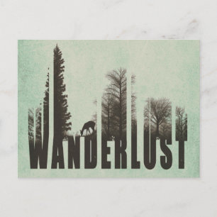 Cartão Postal Wanderlust