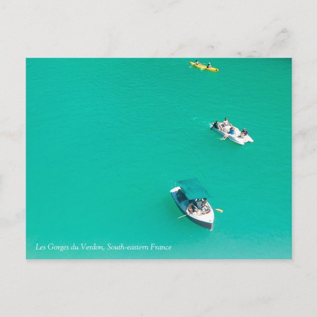 Cartão Postal Wanderlust - The Gorges Du Verdon (Frente)