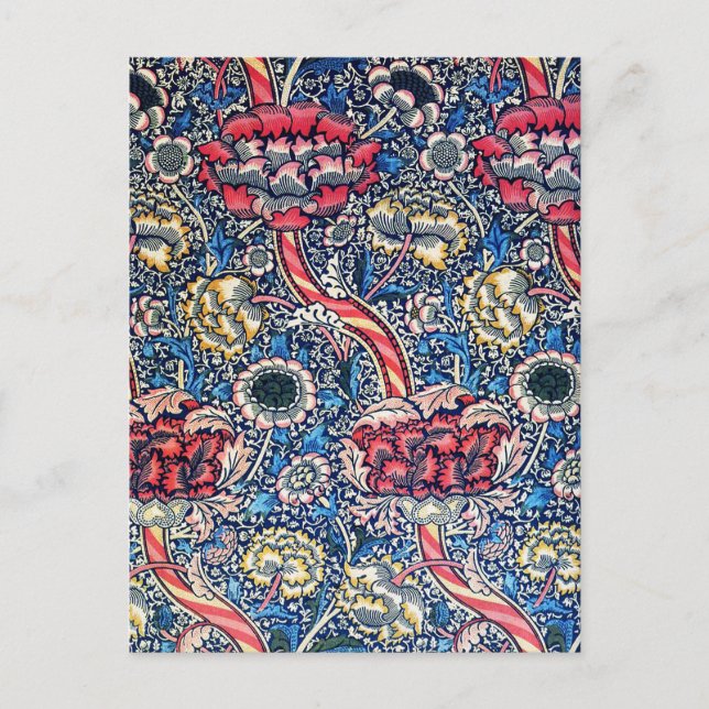 Cartão Postal Wandle, William Morris (Frente)