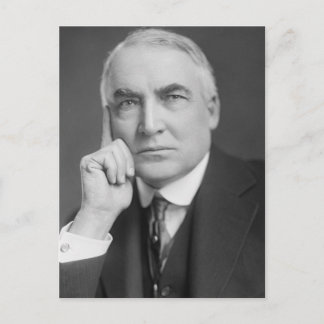 Cartão Postal Warren G. Harding