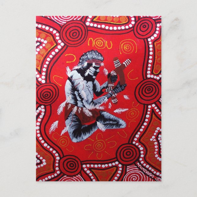CARTÃO POSTAL WARRIOR CHANT (Frente)
