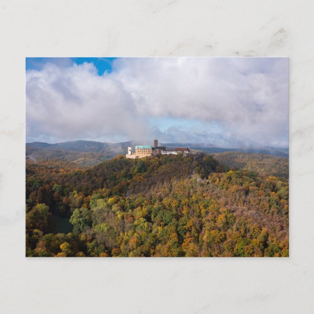 Cartão Postal Wartburg in Thüringen Postkarte (Frente)