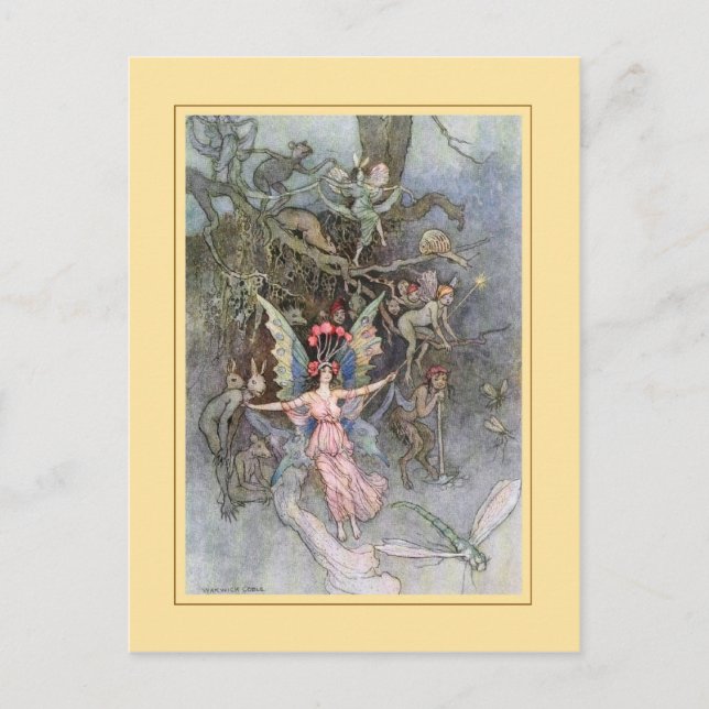 Cartão Postal Warwick Gobel (Frente)