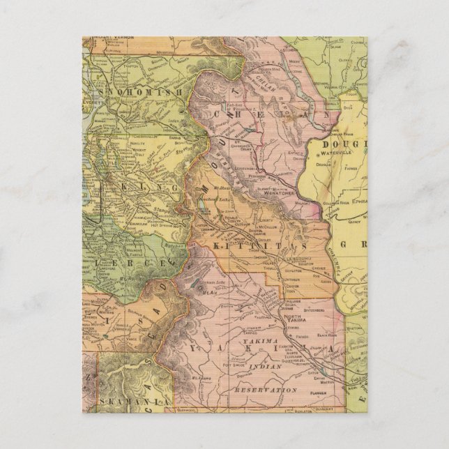 Cartão Postal Washington 7 (Frente)