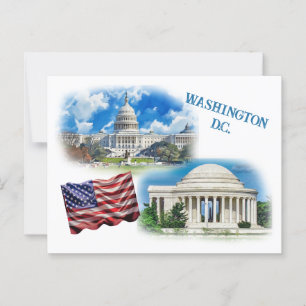 Cartão Postal Washington D.C.