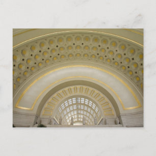 Cartão Postal WASHINGTON, D.C. EUA. Interior da Estação Union.