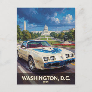 Cartão Postal Washington DC American Road Cruiser 1979