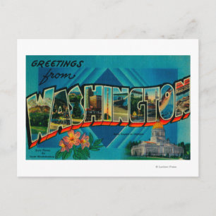 Cartão Postal Washington - Grandes Cenas de Letras 2