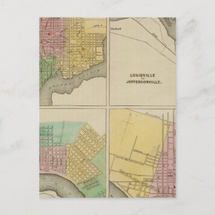 Cartão Postal Washington Louisville e Jeffersonville