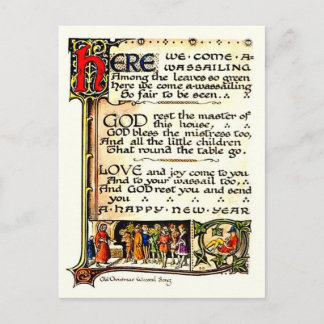 Cartão Postal Wassail