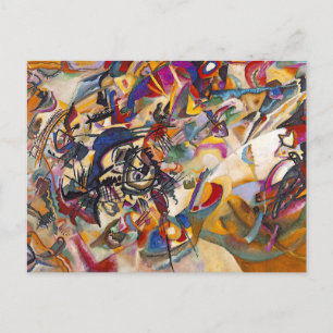 Cartão Postal Wassily Kandinsky - Composição 7 Arte Abstrata