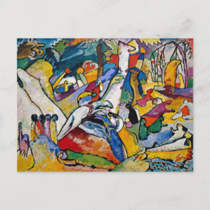 Cartão Postal Wassily Kandinsky - Composição II Arte Abstrata