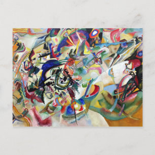 Cartão Postal WASSILY KANDINSKY - Composição VII 1913
