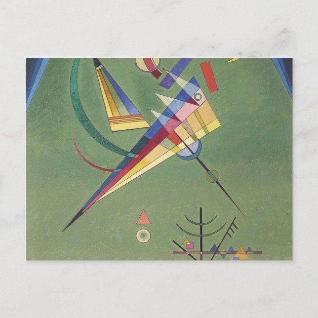 Cartão Postal Wassily Kandinsky Free 1932 (Frente)