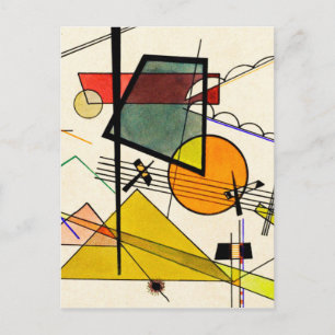 Cartão Postal Wassily Kandinsky - Melodisch