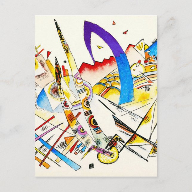 Cartão Postal Wassily Kandinsky - Sem título (Frente)