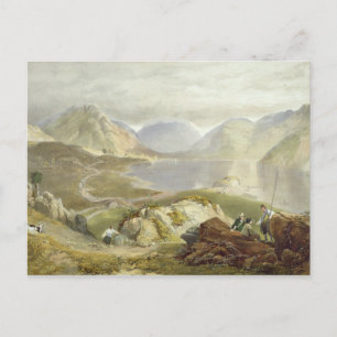 Cartão Postal Wast Water, do "The English Lake District", 1853