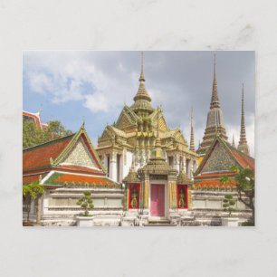 Cartão Postal Wat Pho, Bangkok, Tailândia
