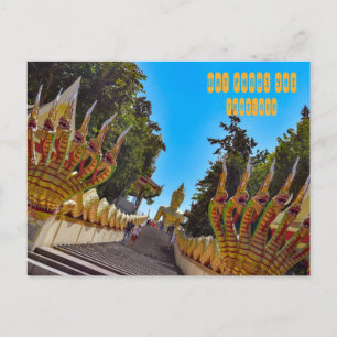 Cartão Postal Wat Phrai Yai Big Buddha