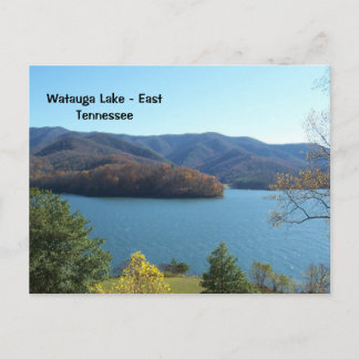 Cartão Postal Watauga Lake no East Tennessee Postcard