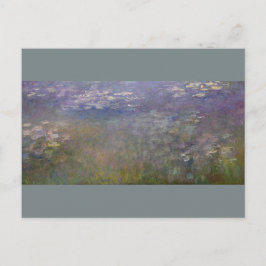Cartão Postal Water Lily Claude Monet