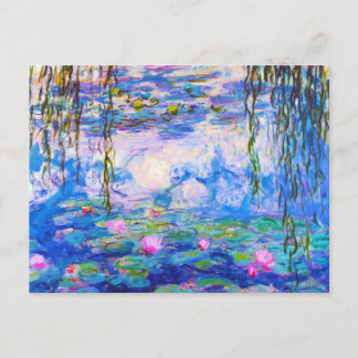 Cartão Postal Water Lily Claude Monet