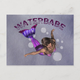 Cartão Postal Waterbabe